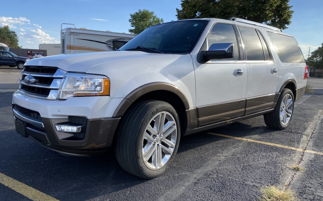 2015 Ford Expedition EL King Ranch leather 3rd row SUV for sale in Denver, CO ***$25,499***