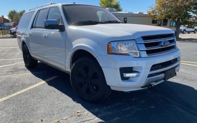 2016 Ford Expedition EL Platinum DVD leather 3rd row for sale in Denver, CO*** $19,999 ***