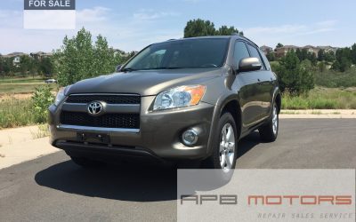 2010 Toyota RAV4 AWD Limited Tan leather interior DENVER, CO – ***SOLD***