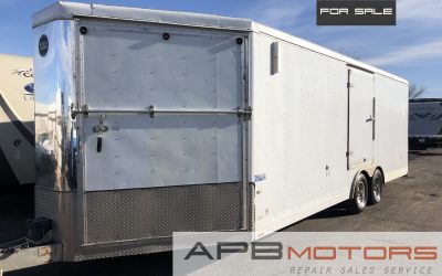 2007 Wells Cargo enclosed Cargo /snowmobile / atv trailer  for sale in Denver, CO ***SOLD***