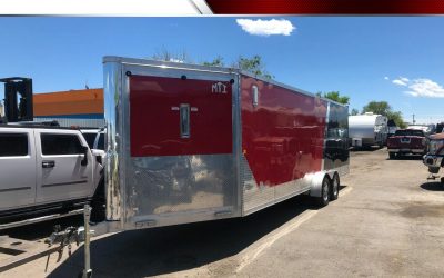 2012 MTI aluminum snowmobile enclosed trailer for sale in Denver, CO ***SOLD***